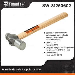 MARTILLO DE BOLA FUMETAX SW-81250602