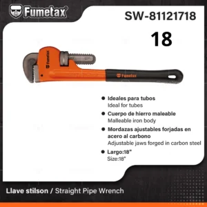 LLAVE PROFESIONAL STILSON 18 PULG. SW-81121718