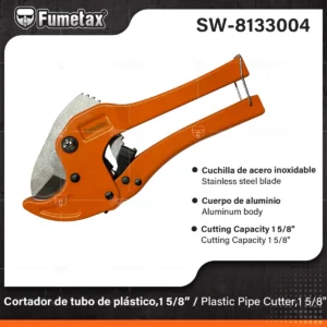TIJERAS CORTATUBO FUMETAX SW-8133004