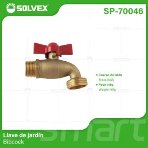 LLAVE NARIZ ROBUSTA 1/4 DE VUELTA SOLVEX SP-70046