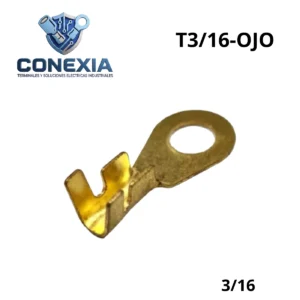 TERMINAL ECONOMICA MINI 3/16 T3/16 BOLSA CON 10 PZAS