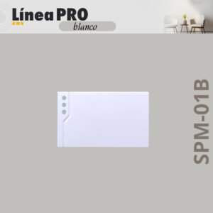 APAGADOR SENCILLO ABS 2 VIAS LINEA PRO BLANCO SPM-01B