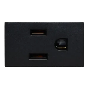CONTACTO POLO A TIERRA ABS LINEA PRO NEGRA SPM-03N