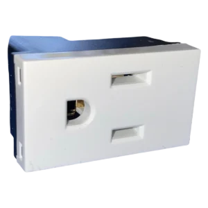 CONTACTO POLO A TIERRA ABS LINEA PRO BLANCO SPM-03B