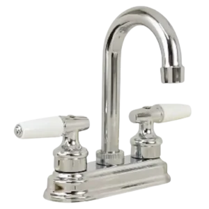 MEZCLADORA PARA LAVABO CROMO MANIJAS PIRULI SP-42005