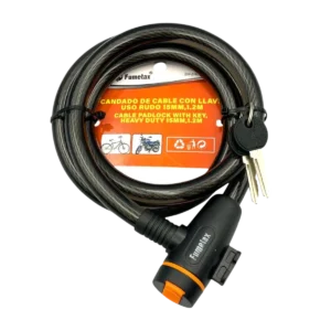 CANDADO PARA BICICLETA O MOTO USO RUDO FUMETAX SW-81460315