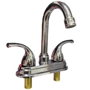 MEZCLADORA PARA LAVABO CROMO PALANCAS CUERPO ZINC SF-42019