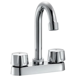 MEZCLADORA PARA LAVABO CROMO CUERPO ZINC METAL  SF-42010