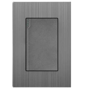 APAGADOR CON PLACA ESCALERA GRIS LINEA PRO SPM-31