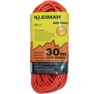 EXTENSION NARANJA USO RUDO 30 MTS KLEYMAN EXT-025