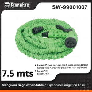 MANGUERA EXPANDIBLE DE  2.5 A 7.5 MTS FUMETAX SW-99001007