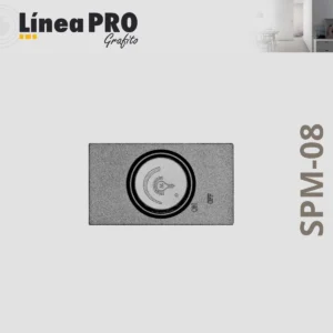 MODULO DIMER GRIS 300W LINEA PRO SPM-08