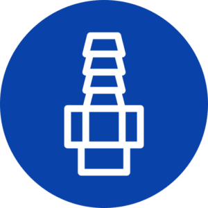 CONEXIONES ESPIGA PVC