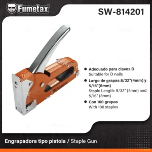 ENGRAPADORA MANUAL TIPO D FUMETAX 4-8MM SW-814201