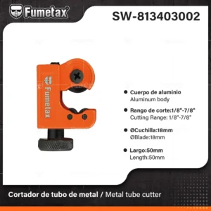 MINI CORTADOR DE TUBO FUMETAX SW-813403002