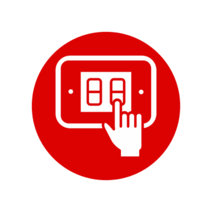 APAGADORES Y CONTACTOS LINEA AMERICANA TIPO 8