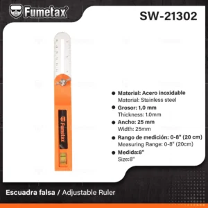 ESCUADRA FALSA FUMETAX SW-21302