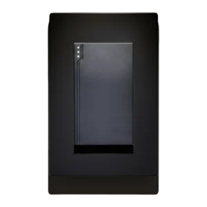 PLACA CON APAGADOR ESCALERA O SENCILLO MODULO GRANDE LINEA PRO NEGRA SPM-31N