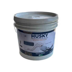 RESINA PREMIUM HUSKY RECUBRIMIENTOS 4 LITROS