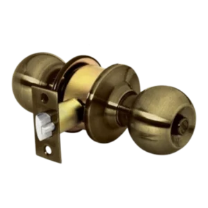 CERRADURA DE PERILLA PARA BAÑO COLOR LATON ANTIGUO SW-53BK01AB01