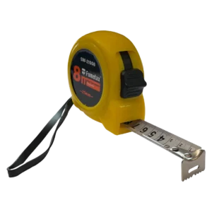 FLEXOMETRO AMARILLO 8 MTS FUMETAX SW-21008