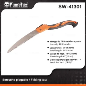 SERRUCHO PLEGABLE PARA PODA FUMETAX SW-41301