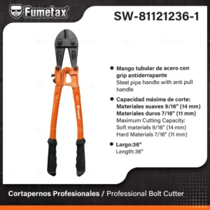 PINZA CORTA PERNO 36″ FUMETAX SW-81121236-1