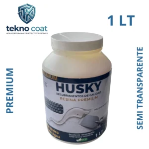 RESINA PREMIUM HUSKY RECUBRIMIENTOS 1 LITRO