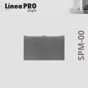 MODULO CIEGO GRIS GRAFITO LINEA PRO SPM-00