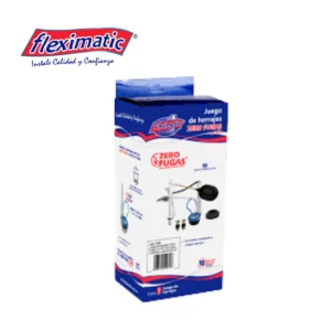 JUEGO DE HERRAJES ZEROFUGAS PRESENTACION CAJA FLEXIMATIC 2723