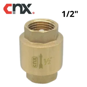 VALVULA CHEK DE RESORTE 1/2" CNX