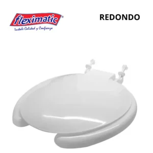 ASIENTO PARA WC FLEXIMATIC CORTO BLANCO 2436