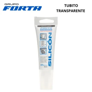 SILICON ACETICO TRANSPARENTE TUBITO 55 ML FORTA