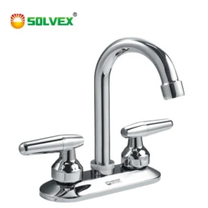 MEZCLADORA PARA LAVABO CROMO SF-42009