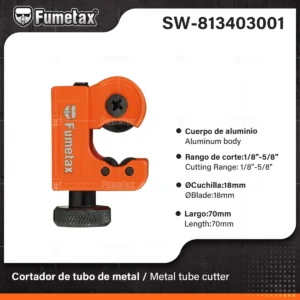 CORTADOR DE TUBO MINI FUMETAX SW-813403001
