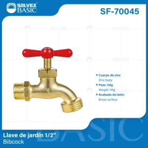 LLAVE NARIZ ZINC 110g 1/2 SOLVEX SF-70045