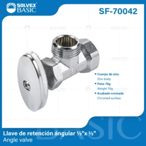 LLAVE ANGULAR ROSCABLE 61gr 1/2 X 1/2 SF-70042