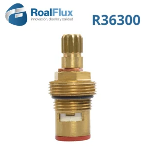 VASTAGO PARA MEZCLADORAS CHINAS ROJO 1/4 VUELTA R36300 12 ESTRIAS