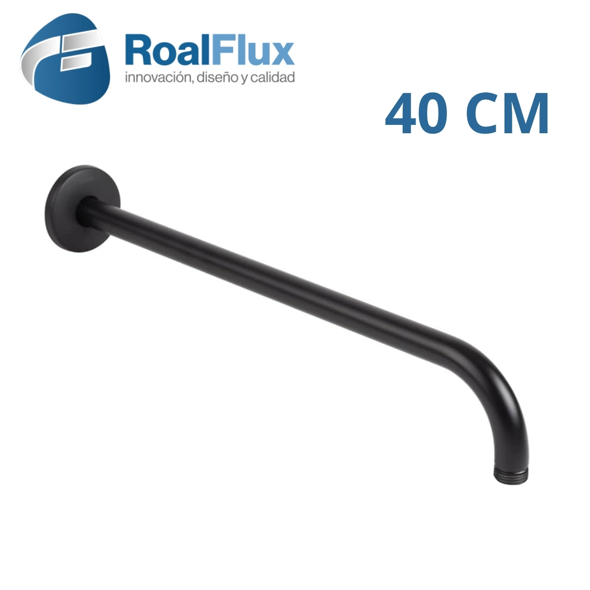 BRAZO LARGO 40 CM NEGRO ROALFLUX 36252