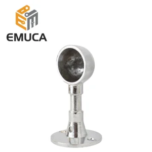SOPORTE PARA TUBO CORTINERO REDONDO 1" CROMO