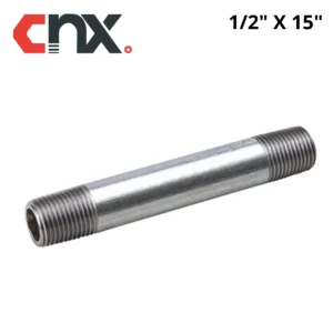 NIPLE GALVANIZADO 1/2" X 15" PULG CNX GNIPLE13-15