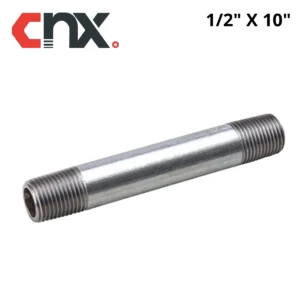 NIPLE GALVANIZADO 1/2" X 10" PULG CNX GNIPLE13-10