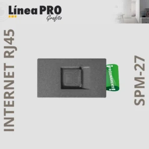 TOMA INTERNET 8 HILOS GRAFITO LINEA PRO SPM-27 ( PROXIMAMENTE )