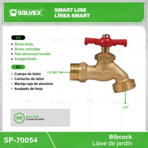 LLAVE NARIZ CUERPO DE LATON SOLVEX SP-70054