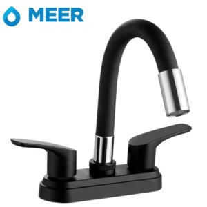 MEZCLADORA PARA LAVABO 4" MEER MZL4519F