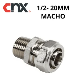 ADAPTADOR MACHO PE-AL-PE 1/2" PAADAPM2013