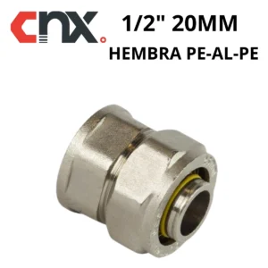ADAPATADOR HEMBRA PE-AL-PE CNX 1/2" PAADAPH2013