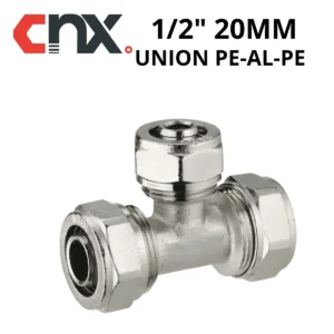 TEE UNION PE-AL-PE 1/2" X 1/2" X 1/2" CNX PATEE20