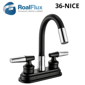 MEZCLADORA PARA LAVABO 4" 36-NICE ROALFLUX