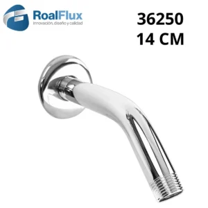 BRAZO CORTO PARA REGADERA 14 CM  ROALFLUX